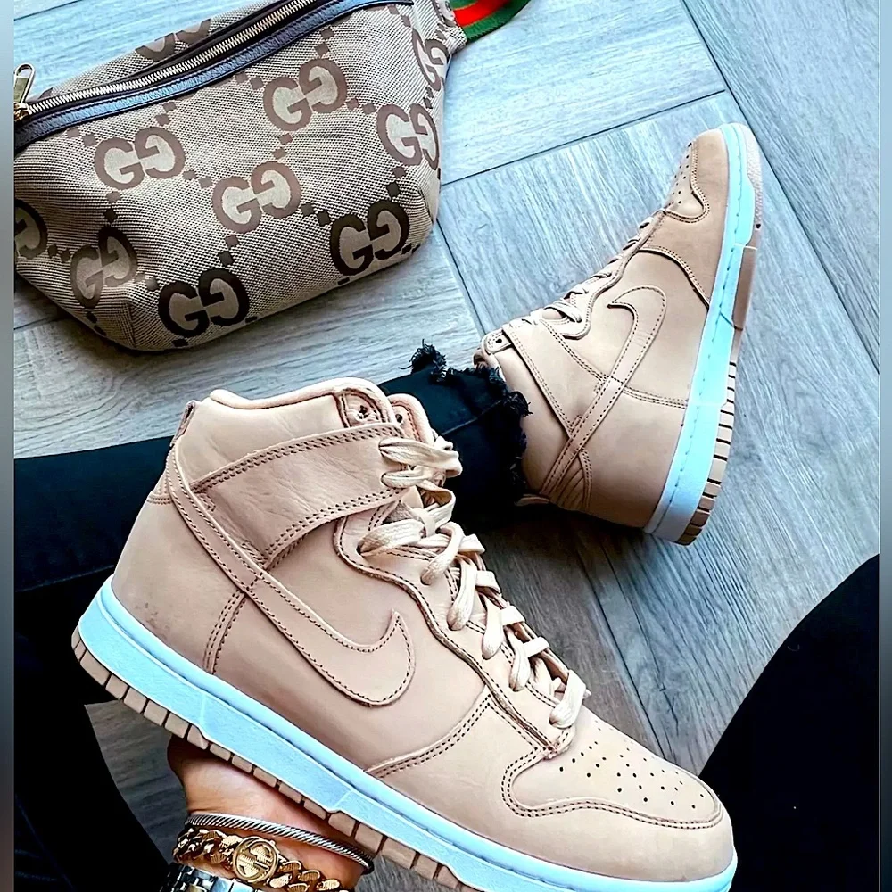 Nike Dunk High Vachetta Tan Size 8.5